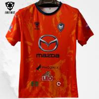 เสื้อแฟนบอลคอกลมสีส้มนครราชสีมา มาสด้า เอฟซี 2022-2023