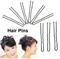 【cw】 36pcs Metal Plated Thin U Hair Pins 6 cm curl style Barrette beauty women styling tools 1