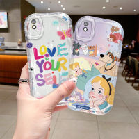 เคส LIFEBELLE สำหรับ Xiaomi Redmi 9A,เคสกันกระแทกซิลิโคนเนื้อนิ่มโปร่งใสเคสโทรศัพท์มีลายน่ารักแฟชั่นฝาหลังป้องกันแบบเรียบง่าย