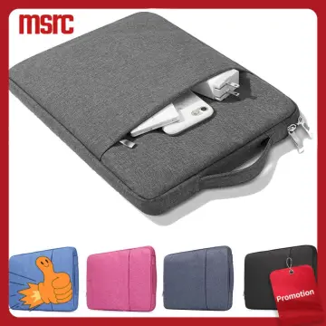 Simtop Laptop Case Bag Compatible With Notebook Macbook Air/pro Retina,  Polyester Vertical Case With Pocket, Waterproof Computer Bag Cover With  Handle. - Temu