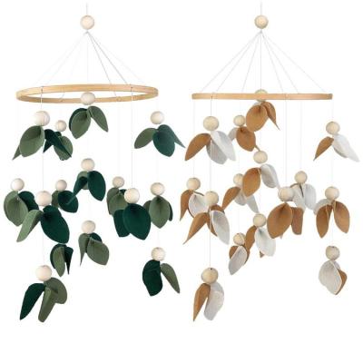 Baby Mobile Lovely Baby Crib Mobile Nursery Crib Toys Forest Tree Leaf Nursery Decor Soothe Toy for Infant Bedroom Hanging Decor relaxing