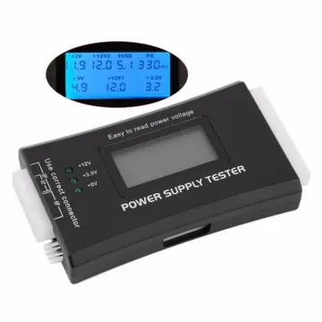 1 Pc 20/24 Pin Pc Computer Power Supply Tester Checker Led For Psu