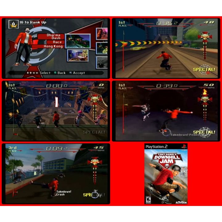 downhill-domination-และเกม-downhill-ของ-ps2-แผ่นเกม-playstation-2