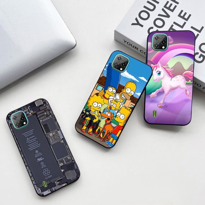 เคสซิลิโคนนิ่มลายการ์ตูน-a55สำหรับโทรศัพท์-blackview-กรอบลายการ์ตูนฝาครอบป้องกันแฟชั่น