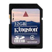 Kingston SDHC 32GB Cl4