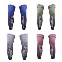 Anti UV Cycling Legwarmers Compression Bike Sports Leggings Running Hiking Basketball Soccer Leg Sleeves Sports Safety