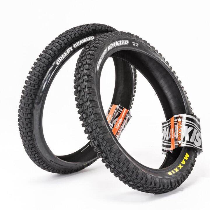 【Legit】MAXXIS CREEPY CRAWLER WIRE BEAD BICYCLE TIRE OF BMX 20x2.50 20x2