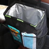 Car Trash Can oxford fabric Garbage Bag For Auto Back Seat Dustbin Waste Rubbish Basket Organizer Storage Bag Car Accessories