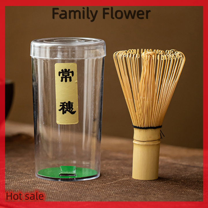 Chasen Matcha Whisk – Leaves and Flowers