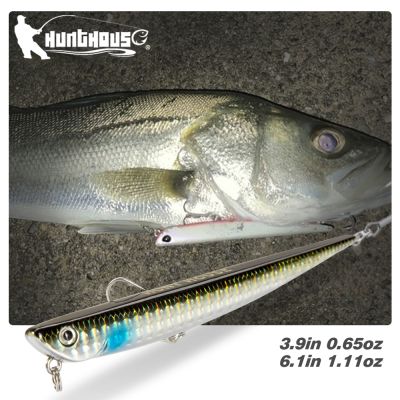 Hunthouse japan wobber fishing pencil lure bay ruf manic fishing sinking lure freshwater wobblers pencil bait accessories gear