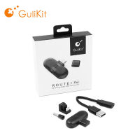 GuliKit เส้นทางที่แสดง + ตัวรับโปรหรือเครื่องส่งสัญญาณบลูทูธไร้สาย USB เสียงตัวรับสัญญาณหรือเครื่องส่งสัญญาณสำหรับ Nintendo Switch