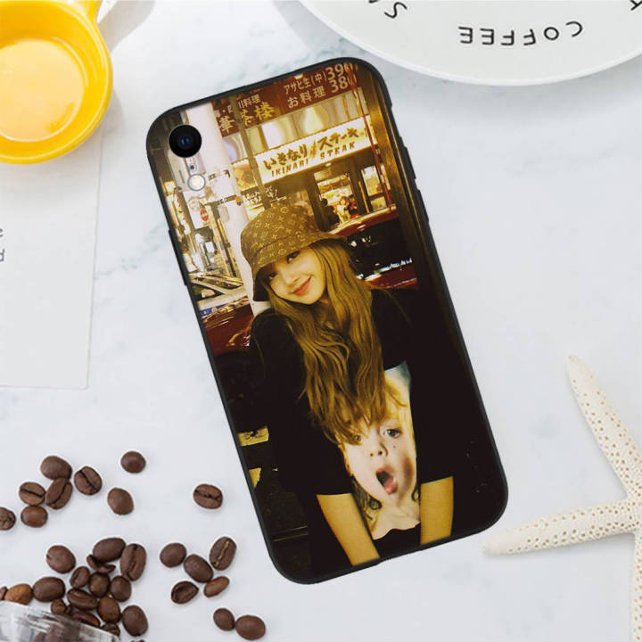 12gv-cute-lisa-kpop-อ่อนนุ่ม-high-quality-ซิลิโคน-tpu-phone-เคสโทรศัพท์-ปก-หรับ-iphone-7-8-11-12-13-14-pro-xs-max-se-x-xr-plus-se