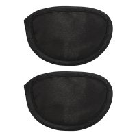 20 Pack Adult Kids Black Elastic Eye Patch Strabismus Adjustable Pirate Eye Patch Single Eye Mask with Buckle