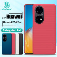 เคส PC แบบแข็ง Nillkin สำหรับเคสโทรศัพท์ Huawei P50 Huawei เป็นประกายน้ำแข็งสุดหรู PC ฝาหลังป้องกันเนื้อแข็ง