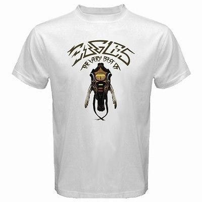 : EAGLES T Shirt Greatest Hits Album Cover Band Logo