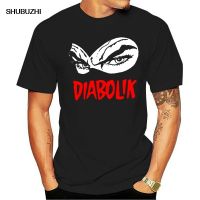 Fm10 Mens Tops Tee T Shirt DIABOLIK EVA Cartoon &amp; Comics Top Quality Tops T-Shirt Fashion T-shirt Men Cotton Brand Teeshirt