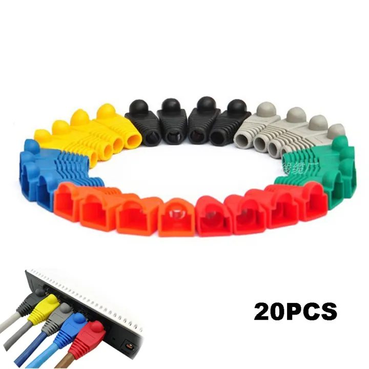 CBT 20pcs RJ45 Color Random Professional Universal High Quality Light