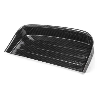 ♛☊☇ Car Front Gear Shift Panel Storage Box Organizer Tray for Ford Mustang 2015-2021 Accessories (Abs Carbon Fiber)