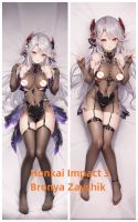 Dakimakura อะนิเมะปลอกหมอน Bronya Zaychik พิมพ์สองด้านขนาดชีวิตปลอกหมอนของขวัญสามารถปรับแต่งได้