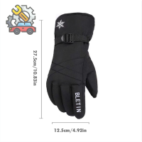 MLE ความร้อน windproof ลื่นถุงมือฤดูหนาวสัมผัสหน้าจออุ่นถุงมือผู้ชายผู้หญิง