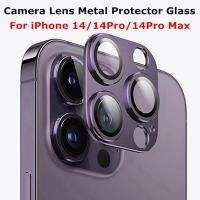 Camera Lens Protector For iPhone 14 Pro Max Camera Metal Ring Glass on iPhone 11 12 13 Pro 13 Min 14 Plus 14 Pro Protective Cap  Screen Protectors