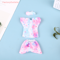 FactoryOutlete?Cheap? 1ชุด handmade Doll ชุดนอน + มาสก์ตาสวมใส่เสื้อผ้าผู้หญิงทุกวัน