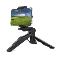 New Phone Tripod Stand DSLR Phone Vlog tripod KIT Cold Shoe Phone Mount Holder for Microphone LED Light Mini Tripod for iPhone