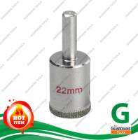 GLASS HOLE SAW 22 MM โฮลซอว์ ดอกเจาะกระเบื้องหัวเพชร ขนาด 22 มม.