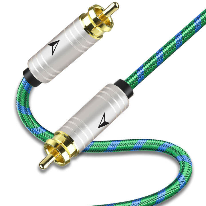 SL RCA Coaxial Audio Cable / Subwoofer Cable Lazada