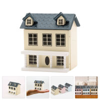 Eshopdeal【Hot Sale】 Miniature House Model Model Tiny Wooden House Models House น่ารัก Mini House