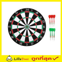 กระดานปาเป้า ขนาดมาตรฐาน 12 นิ้ว ปาเป้า เกมปาเป้า DART BOARD แบบหนา บอร์ดปาเป้า ปาได้ทั้ง 2 หน้า พร้อมลูกดอก 6 ลูก และ T0643