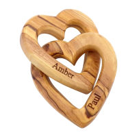 DIY Arts Crafts Wedding Girlfriend Durable Hollow Heart Gift Table Anniversary Birthday Embellishment Valentines Day Wooden Decoration