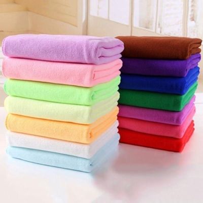 hot【DT】 35x75cm absorbent towel Colorful Soft Rectangular Face Microfiber Car Cleaning Hand