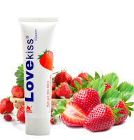 LOVE KISS Strawberry เจลหล่อลื่น สารสกัดจากผลไม้ 100ml.(1ชิ้น)