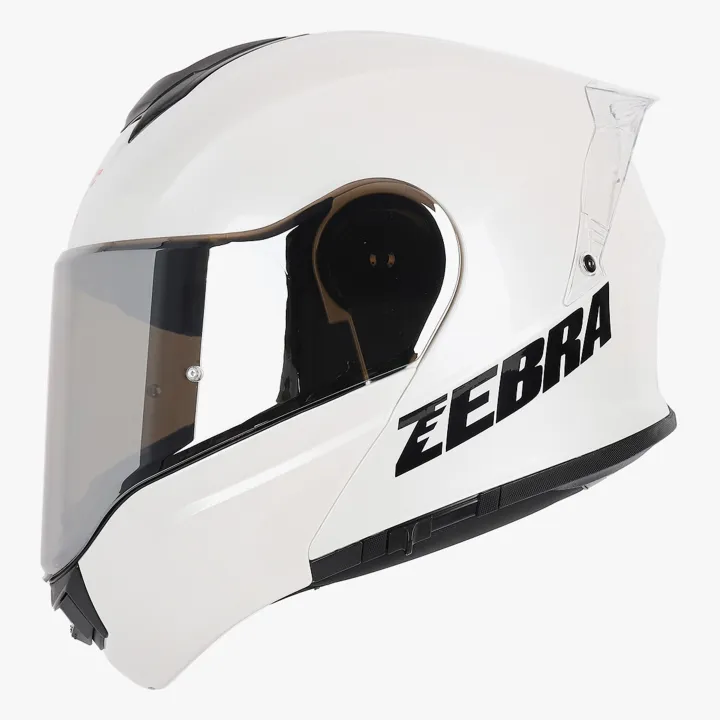 ZEBRA 869 PLAIN Open face motorcycle helmet Dual Visor Modular motor