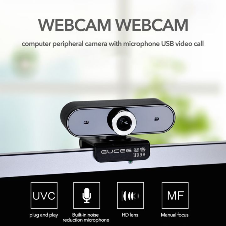 new-jhwvulk-วิดีโอเว็บแคมสำหรับใช้ในบ้านเว็บแคมพร้อมไมโครโฟนการสนทนาทางวิดีโอ-usb-สำหรับโน้ตบุ๊คกล้องคอมพิวเตอร์ปราศจากเดสก์ท็อป