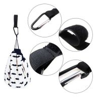 、‘】【= 4/1Pcs Baby Stroller Hook Clip Aluminum Alloy Carabiner Cart Organizer Diaper Bag Shopping Pram Hook Hanger Stroller Accessories