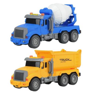 Cement Truck Interactive and Simulated Construction Truck Toys with Sounds and Lights Cement Mixer for Boys and Girls from 3 Years Old Concrete Mixer Truck Toy trendy