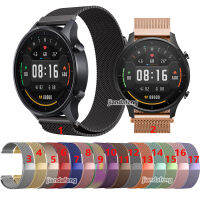 สายคล้องมิลานแม่เหล็กสายสแตนเลสสำหรับ Xiaomi Mi Watch Color