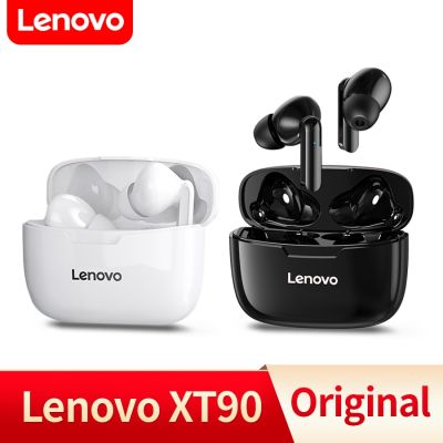 Lenovo XT90 IPX5หูฟังบลูทูธ TWS โทรศัพท์มือถือโทรศัพท์มือถือรองรับการโทรหูฟังบลูทูธขนาดเล็กใหม่ล่าสุดหูฟังเอียบัดไร้สายเล่นกีฬากันน้ำอเนกประสงค์แอนดรอยด์