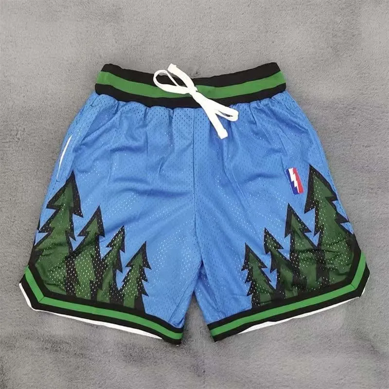 Basketball Shorts Men's Streetwear Training Short Pants Retro