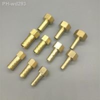 Brass Hose Fitting 4mm 6mm 8mm 10mm 19mm Barb Tail 1/8 1/4 1/2 3/8 BSP Female Thread Copper Connector Joint Coupler Adapter