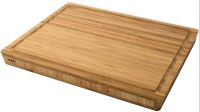 APTITLIG Butchers block, bamboo, 45x36 cm (อ็อปทิดลิก เขียงไม้ขนาดใหญ่, ไม้ไผ่ 45x36 ซม.)