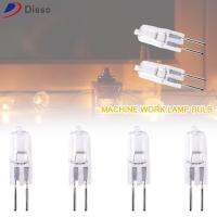 DISSO 5PCS DC12V 24V ไฟ LED G5.35 อะไหล่สำหรับเปลี่ยน หลอดไฟเครื่องมือกล้องจุลทรรศน์ หลอดไฟโคมไฟทำงานเครื่อง ของใหม่ 20วัตต์35วัตต์50วัตต์ หลอดฮาโลเจน สปอตไลท์