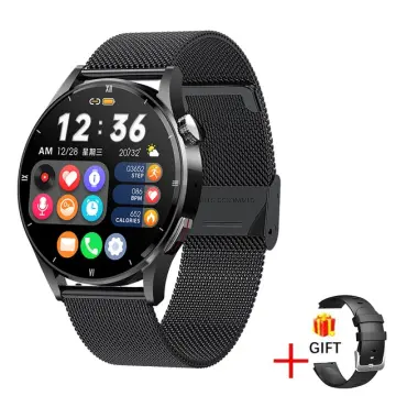 LIGE New For Huawei Watch GT3 Pro AMOLED Smart Watch Men Custom Dial Answer  Call Sport