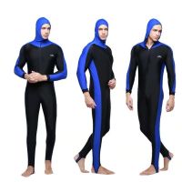 Hooded Wetsuits Men Diving Suits Swimsuit Male Rash Guards Sailing Surfing Bodysuits Snorkel Long Sleeve DBO