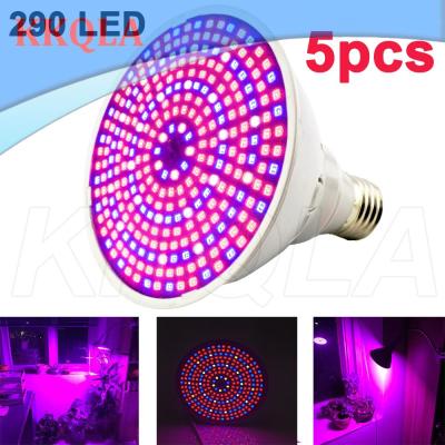 QKKQLA Growing Plants Light Full Spectrum 290 LED full spectrum Bulbs plant flowers grow lamp Indoor Hydroponic greenhouse