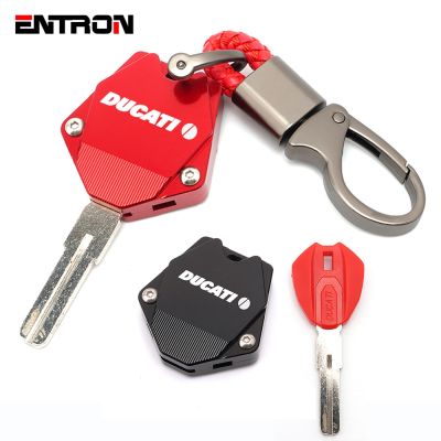 ☽พวงกุญแจโครงเปลือกนอกเคสกุญแจจักรยาน Moto พวงกุญแจสำหรับ Ducati 696มอนสเตอร์795 796 899 959 1199 1299ไฮเปอร์โมตาร์ด950 V4S V2ดิเวล