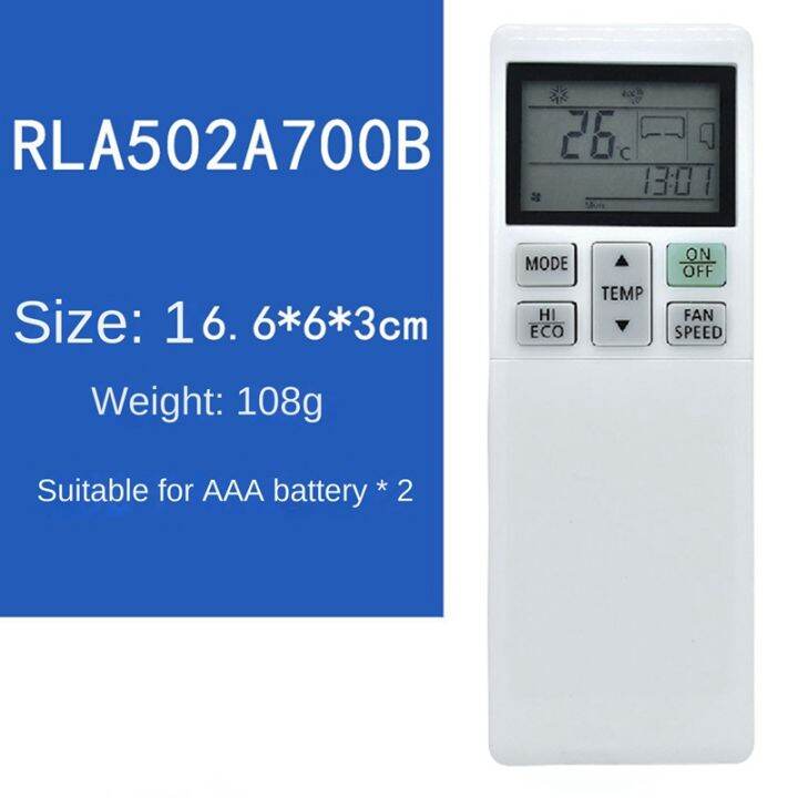 RLA502A700B Remote Control For Mitsubishi Air Conditioner RLA502A700L ...