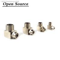 ℡ PL 4 6 8 10 12mm Pipe Tube To -M5 M6 1/8 1/4 3/8 1/2 Trachea Quick Screw Connector Copper Pneumatic Components Fast Twist Joint